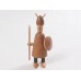 Creative Wood Knife Vikings Doll Cute Home Decor Kids&apos; Gift New 17CM/6.7IN   163075893131
